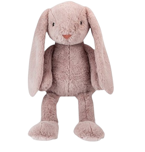 Plys Kanin 60 cm - Støvrosa